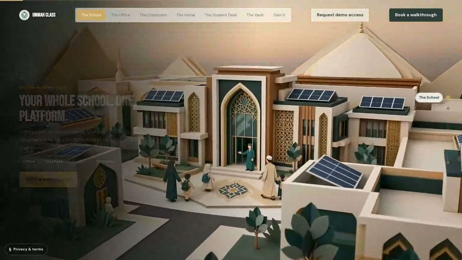 Ummah Class — Islamic school platform